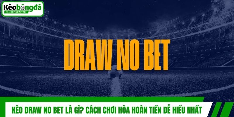 Kèo Draw No Bet Là Gì? Cách Chơi Hòa Hoàn Tiền Dễ Hiểu Nhất 1 Kèo Draw No Bet Là Gì? Cách Chơi Hòa Hoàn Tiền Dễ Hiểu Nhất