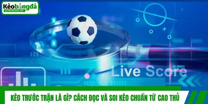 Kèo Trước Trận Là Gì? Cách Đọc Và Soi Kèo Chuẩn Từ Cao Thủ 1 Kèo Trước Trận Là Gì? Cách Đọc Và Soi Kèo Chuẩn Từ Cao Thủ