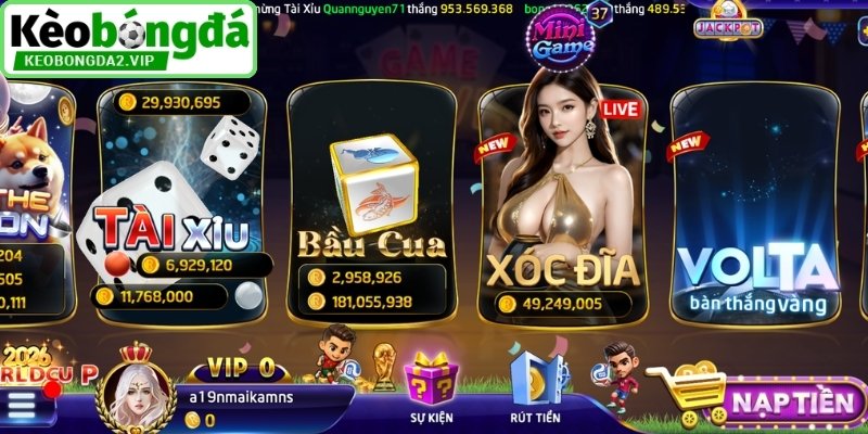 Rikvip - Review Cổng Game Với Hệ Thống Cá Cược Hiện Đại 3 Rikvip sở hữu kho sản phẩm game online đa dạng